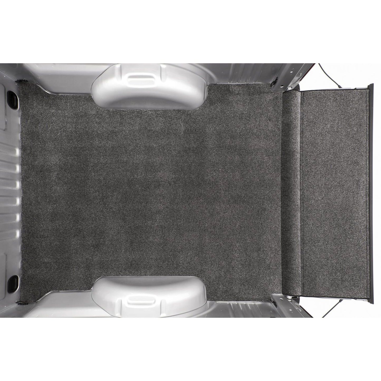 BedRug XLT Bedmat For Spray-In Or No 09-18 - Charcoal (19-23 Classic) Dodge Ram 5'7" Bed w/o Rambox Bed Mat w/ Tailgate Mat w/o Cargo Channel