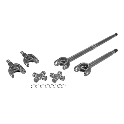 Yukon Gear & Axle Chromoly Front Axle Kit For Jeep JL Dana 30 27 Spline With Fad Delete D30 JL 27 Spline 4340 Front product