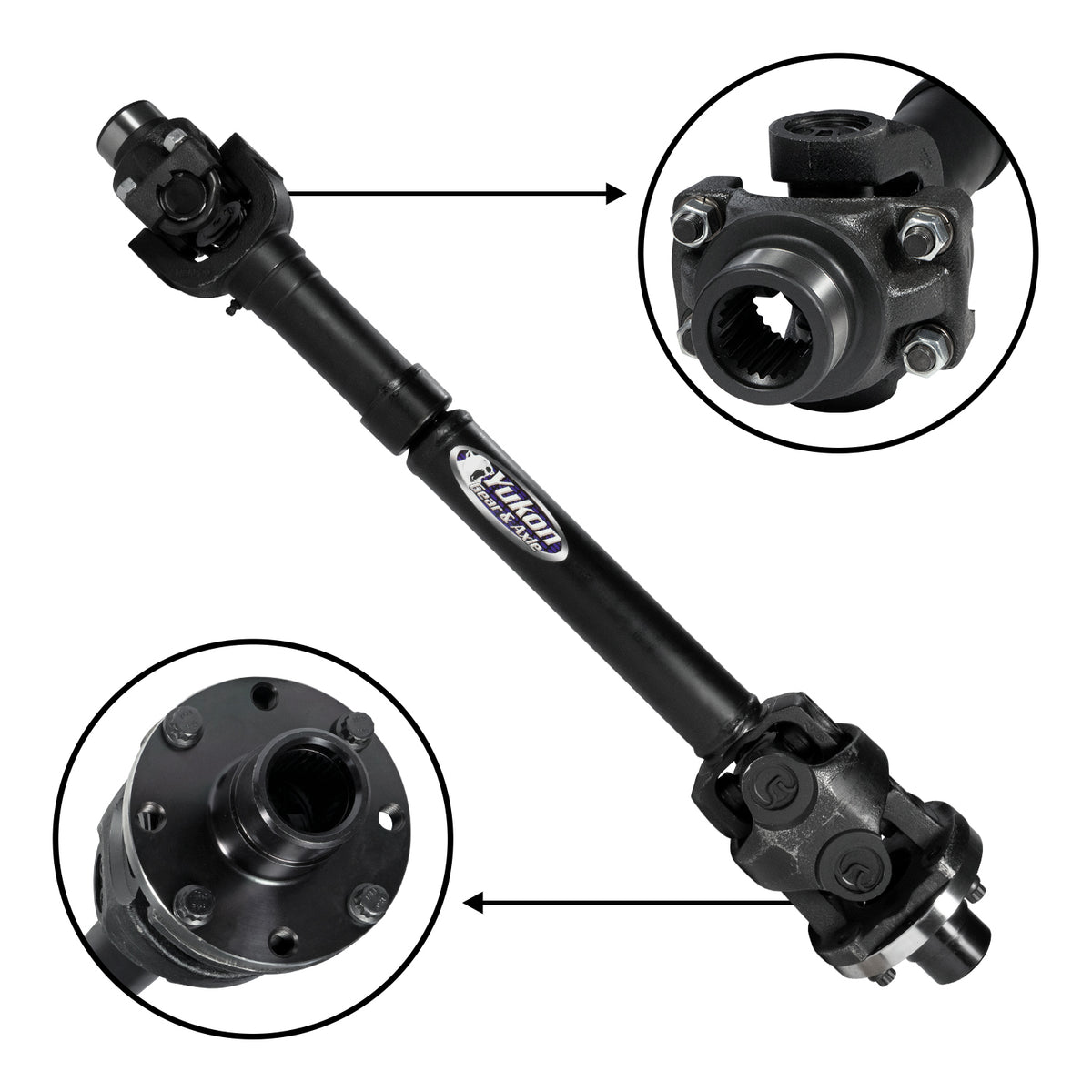 Yukon Gear & Axle JEEP JL Sport Rear Driveshaft 2 Door With Manual Transmission With Dana 35 2018+ JL Sport Rear product