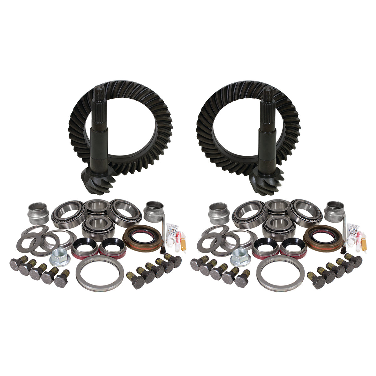 Yukon Gear & Axle Gear & Install Kit Package For Jeep Tj Rubicon 4.56 Ratio. Tj Rubicon Gear/Kit Package 4.56 for product