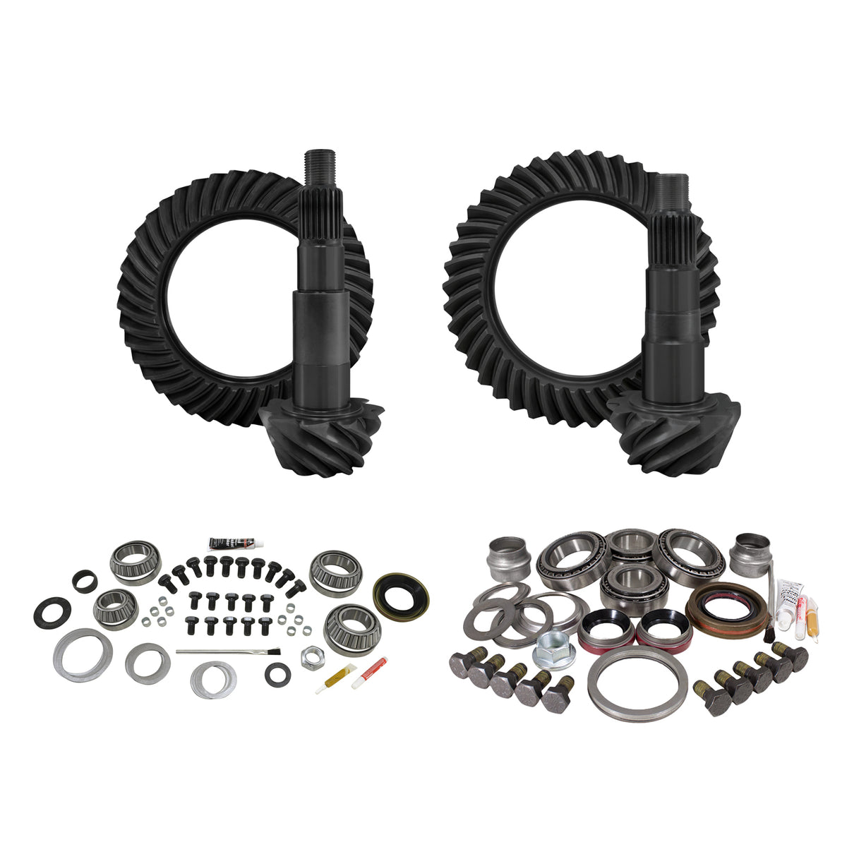 Yukon Gear & Axle Gear & Install Kit Package For Jeep JK Rubicon 4.56 Ratio JK Rubicon Gear/Kit Package 4.56 for product