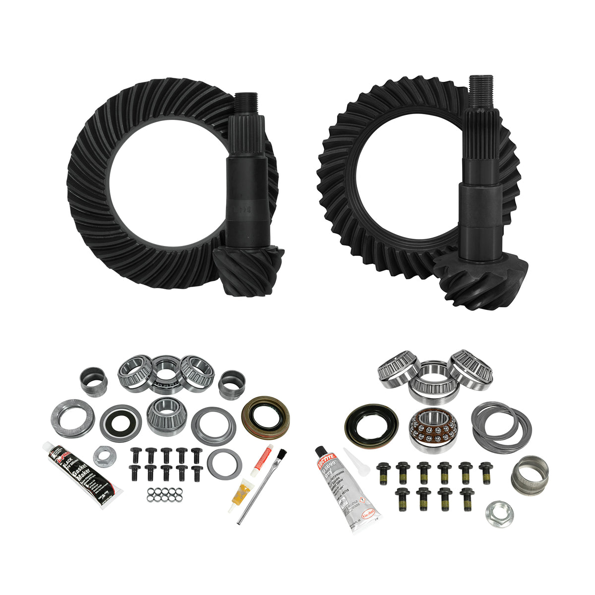 Yukon Gear & Axle Re-Gear And Install Kit D30 Front/D44 Rear Jeep JL Non-Rubicon 3.73 JL Non-Rubicon D44 (M220) product image