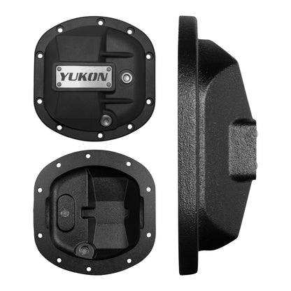 Yukon Gear & Axle Hardcore Diff Cover For Dana 30 D30 Nodular Iron Differential Cover 10 Bolt for 1966-1971 Ford