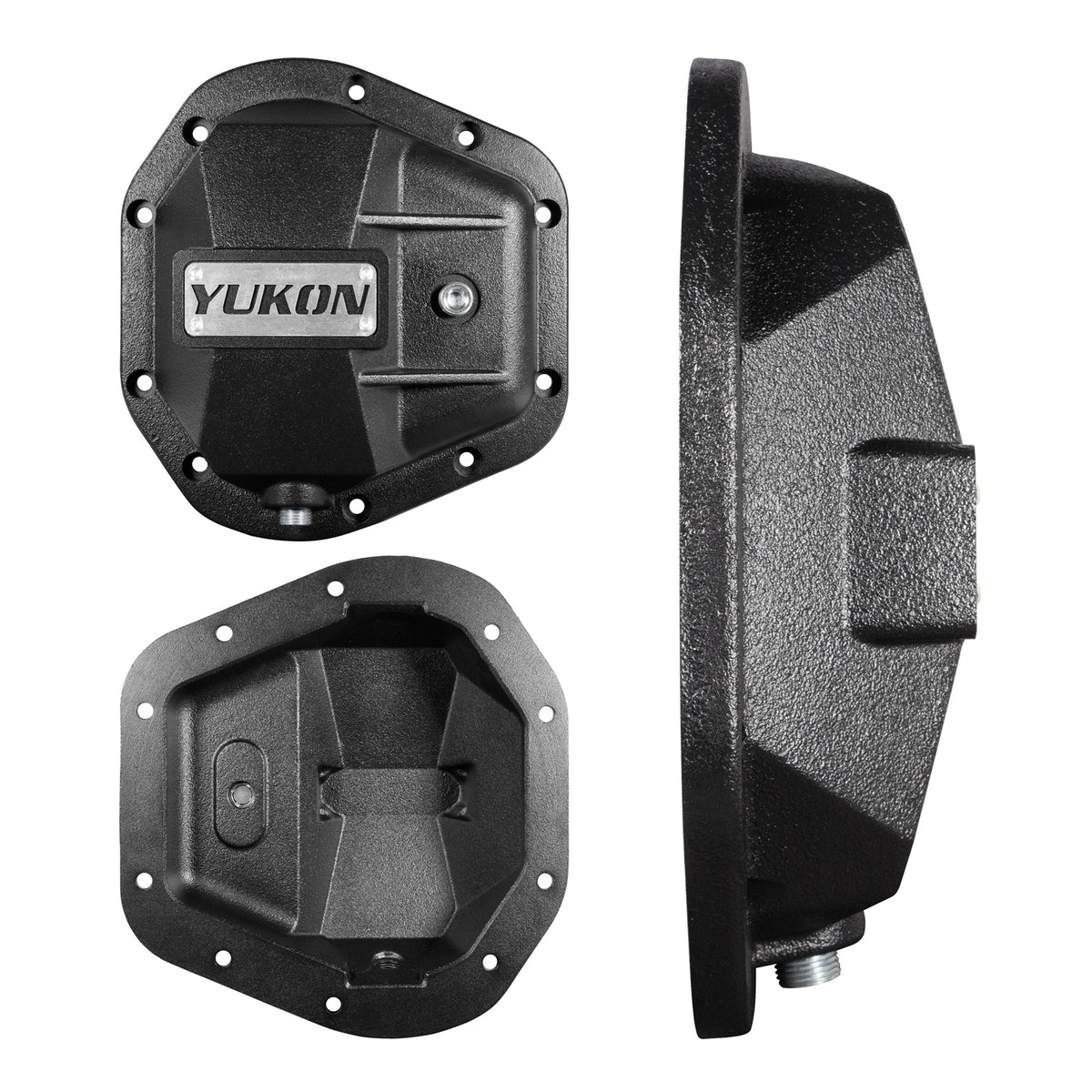 Yukon Gear & Axle Hardcore Diff Cover For Dana 50 Dana 60 & Dana 70 D50 D60 D70 HD Nodular Iron Cover for 1954-1999