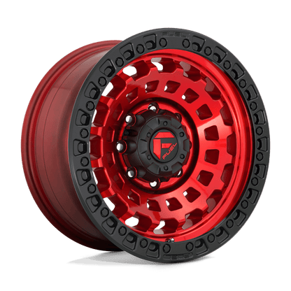 FUEL D632 ZEPHYR Candy Red Black Bead Ring