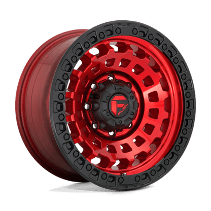 FUEL D632 ZEPHYR Candy Red Black Bead Ring