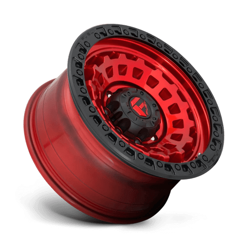 FUEL D632 ZEPHYR Candy Red Black Bead Ring