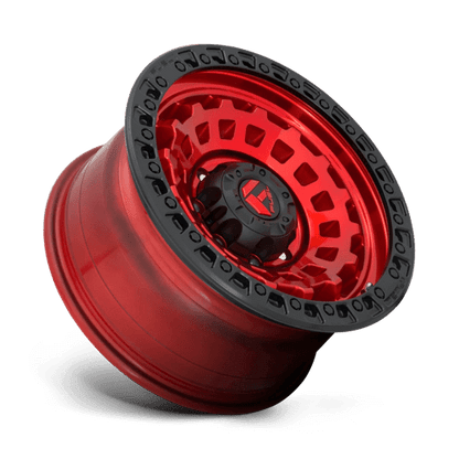 FUEL D632 ZEPHYR Candy Red Black Bead Ring