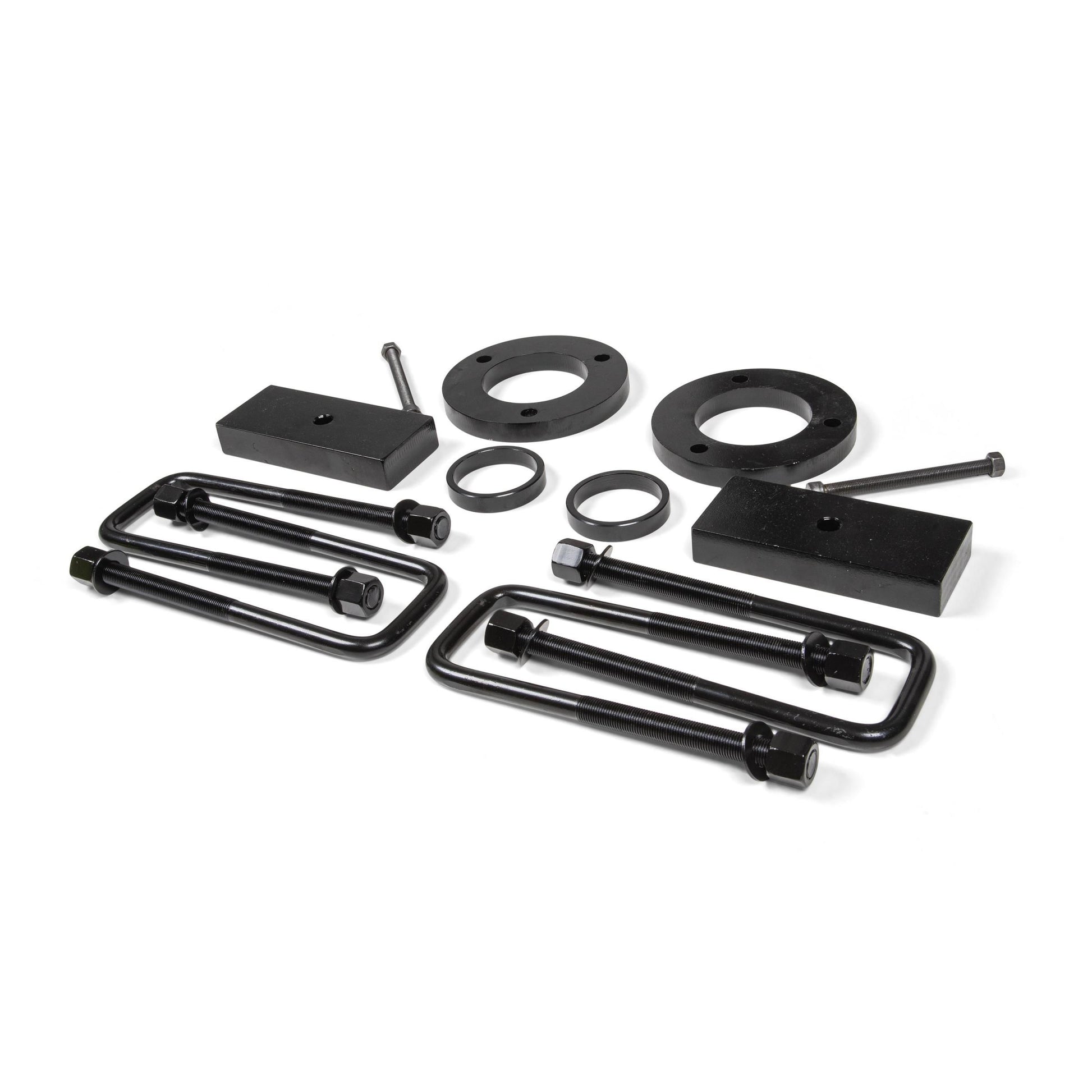 ZONE OFFROAD | 23-24 Colorado ZR2 Canyon AT4X 2 Inch Suspension Lift Kit Zone Offroad | ZONC1240 components including spacers and blocks.