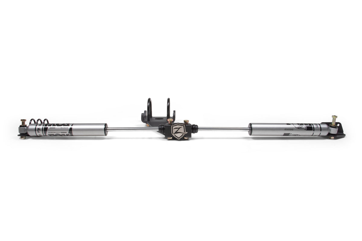 ZONE OFFROAD | Dual Steering Stabilizer Kit W/ Fox Adventure Series Shocks | 08-13 Ram 2500/Ram 3500 4WD | D147DF - product image 1