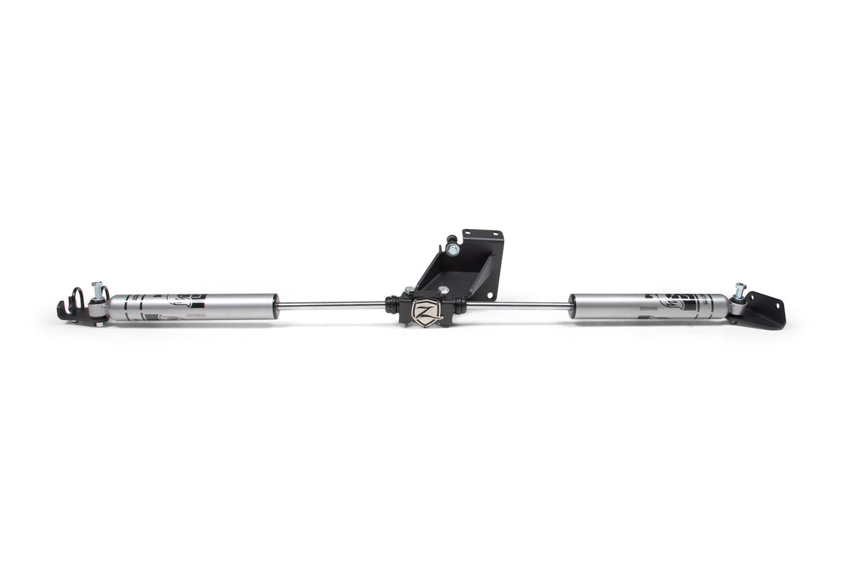 ZONE OFFROAD | Dual Steering Stabilizer Kit W/ Fox Adventure Series Shocks | 14-27 Ram 2500/Ram 3500 4WD | D148DF - product image 1