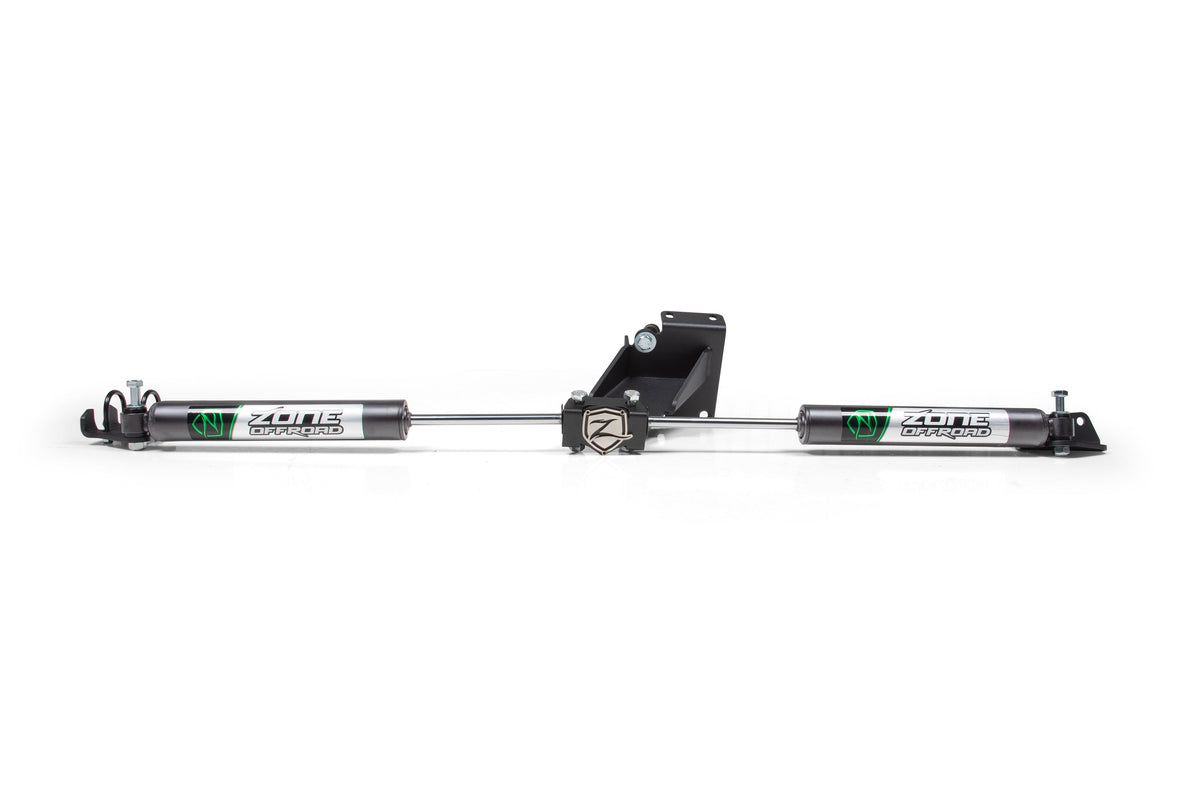 ZONE OFFROAD | Dual Steering Stabilizer Kit W/ Nitro Shocks | 14-27 Ram 2500/Ram 3500 4WD | D148DN - product image 2