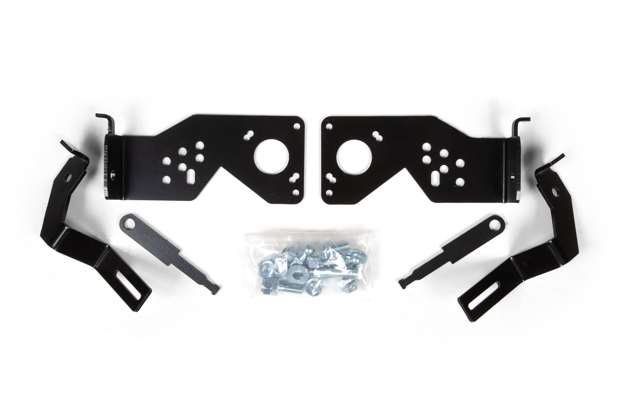 ZONE OFFROAD | Ride Height Sensor Relocation Bracket Kit | 23-27 Fits 3.5 Inch Radius Arm Drop | Ford F250/F350/F450 Super Duty 4WD | F5303 - product image 1
