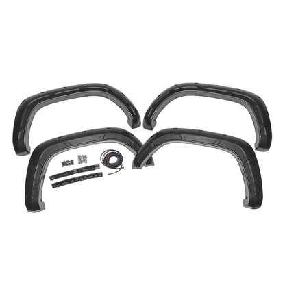 ROUGH COUNTRY | Defender Fender Flares  1H5 Cement  Toyota Tacoma 2WD/4WD (2016-2023) | A-T11621-1H5