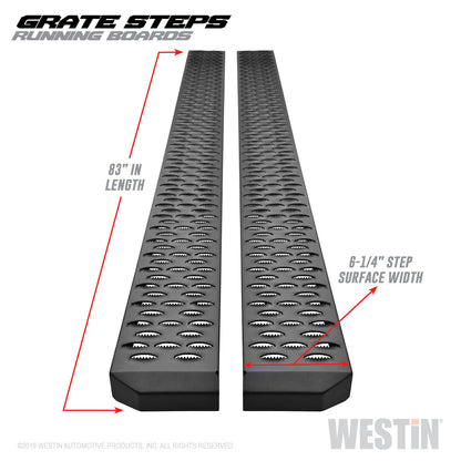 Westin Grate Steps Running Boards Running Boards 83"