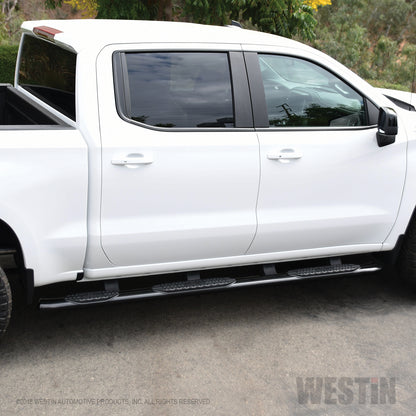Westin PRO TRAXX 5 Oval W2W Nerf Steps 2019-2024 Chevy/GMC Silverado/Sierra 1500 Crew Cab