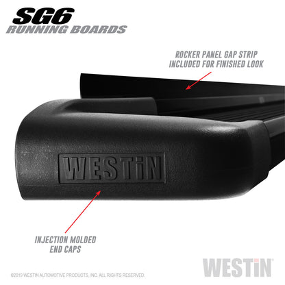Westin SG6 Running Boards 83"
