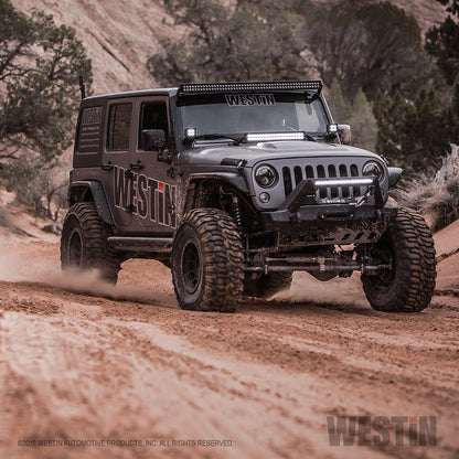 Westin Tube Fenders - Front 2007-2018 Jeep Wrangler JK