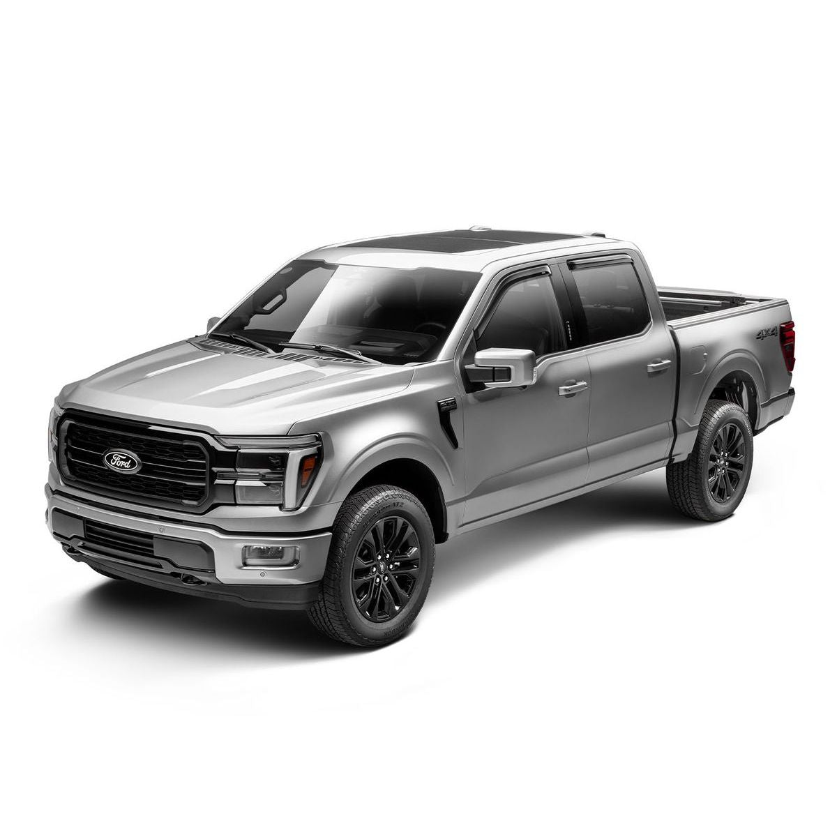 AVS Outside Mount Ventvisor Window Deflectors (2015-2025 Ford F-150 Crew Cab) 94975