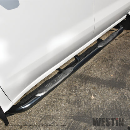 Westin E-Series 3 Nerf Steps 2019-2024 Chevy/GMC Silverado/Sierra 1500 Crew Cab