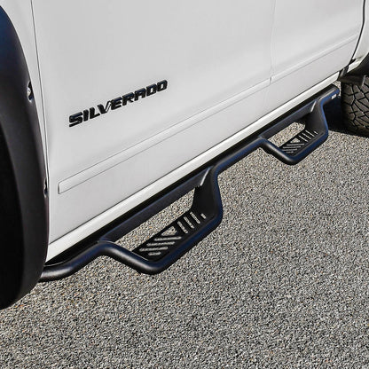 Westin Outlaw Drop Nerf Steps 2014-2018 Chevy/GMC Silverado/Sierra 1500 Crew Cab (Rocker Mount)
