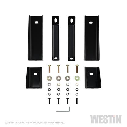 Westin E-Series 3 Nerf Steps 2019-2024 Chevy/GMC Silverado/Sierra 1500 Crew Cab