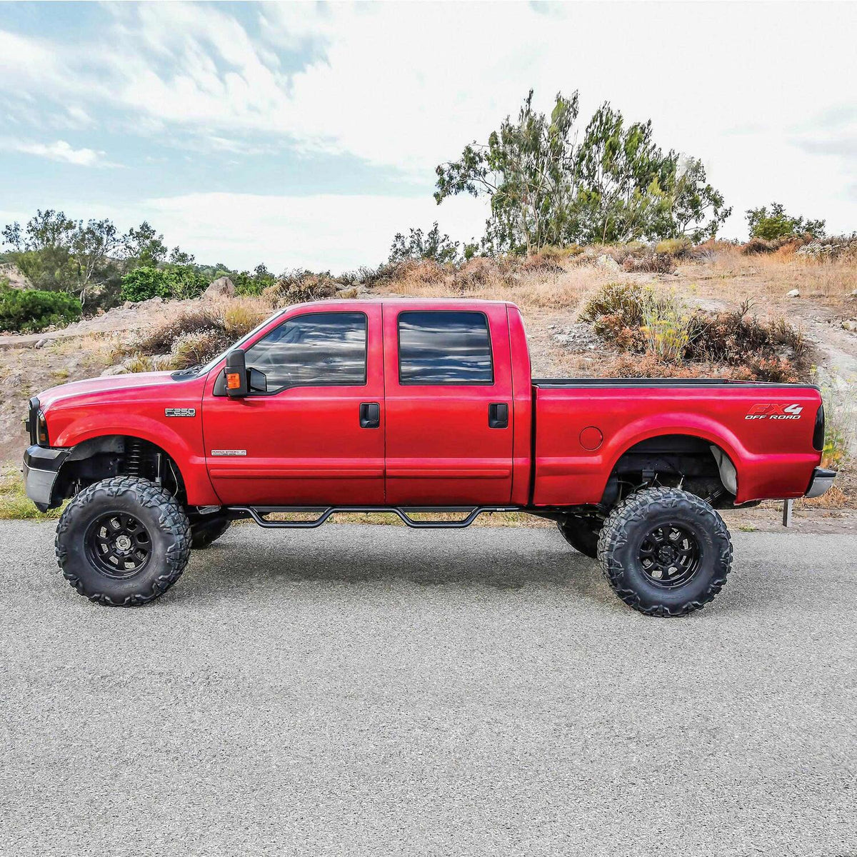 Westin Outlaw Drop Nerf Steps 1999-2016 Ford F-250/350/450/550 Crew Cab