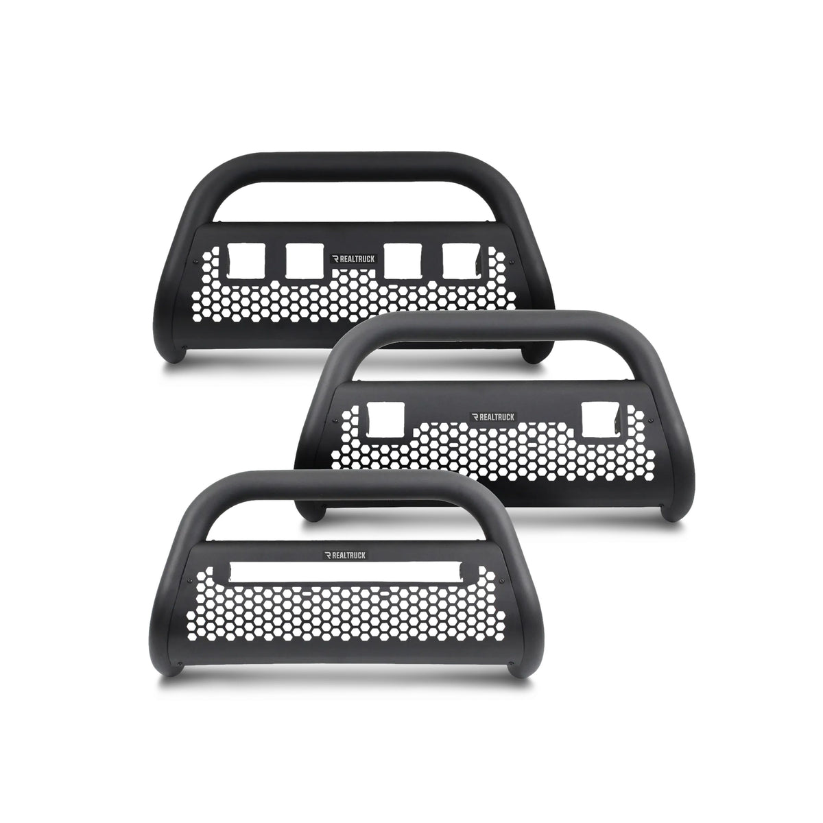 Go Rhino bull / push bar & grill guards - representative product-family image; finish and accessories may differ