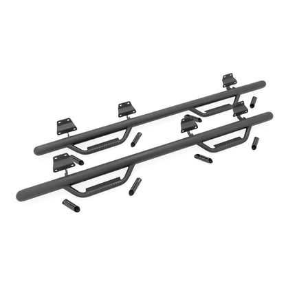 ROUGH COUNTRY Nerf Steps | Cab Length | Crew | Ford F-150/Lightning/F-250/F-350/Raptor (15-25) | RCF1596CCB
