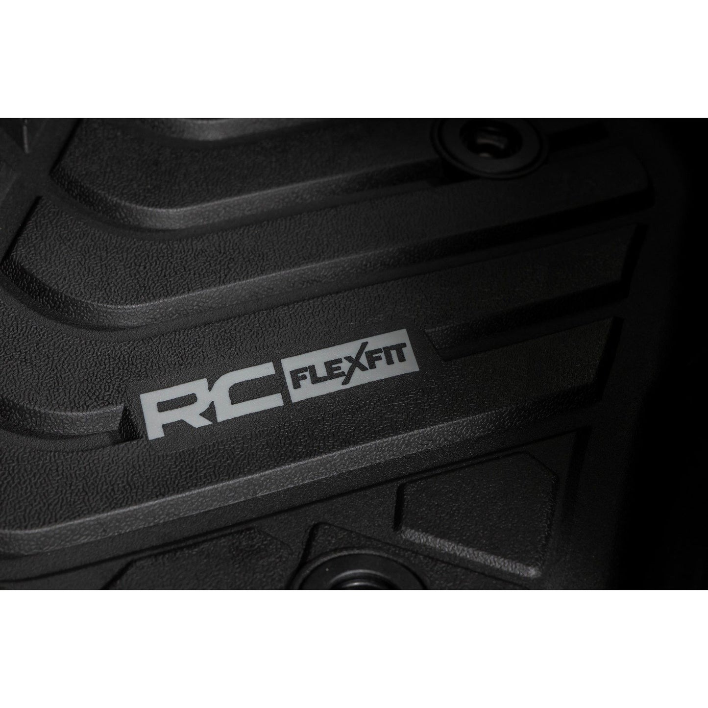 ROUGH COUNTRY Flex-Fit Floor Mats | Front and Rear | Toyota Tacoma 2WD/4WD (2016-2023) | FF-71216