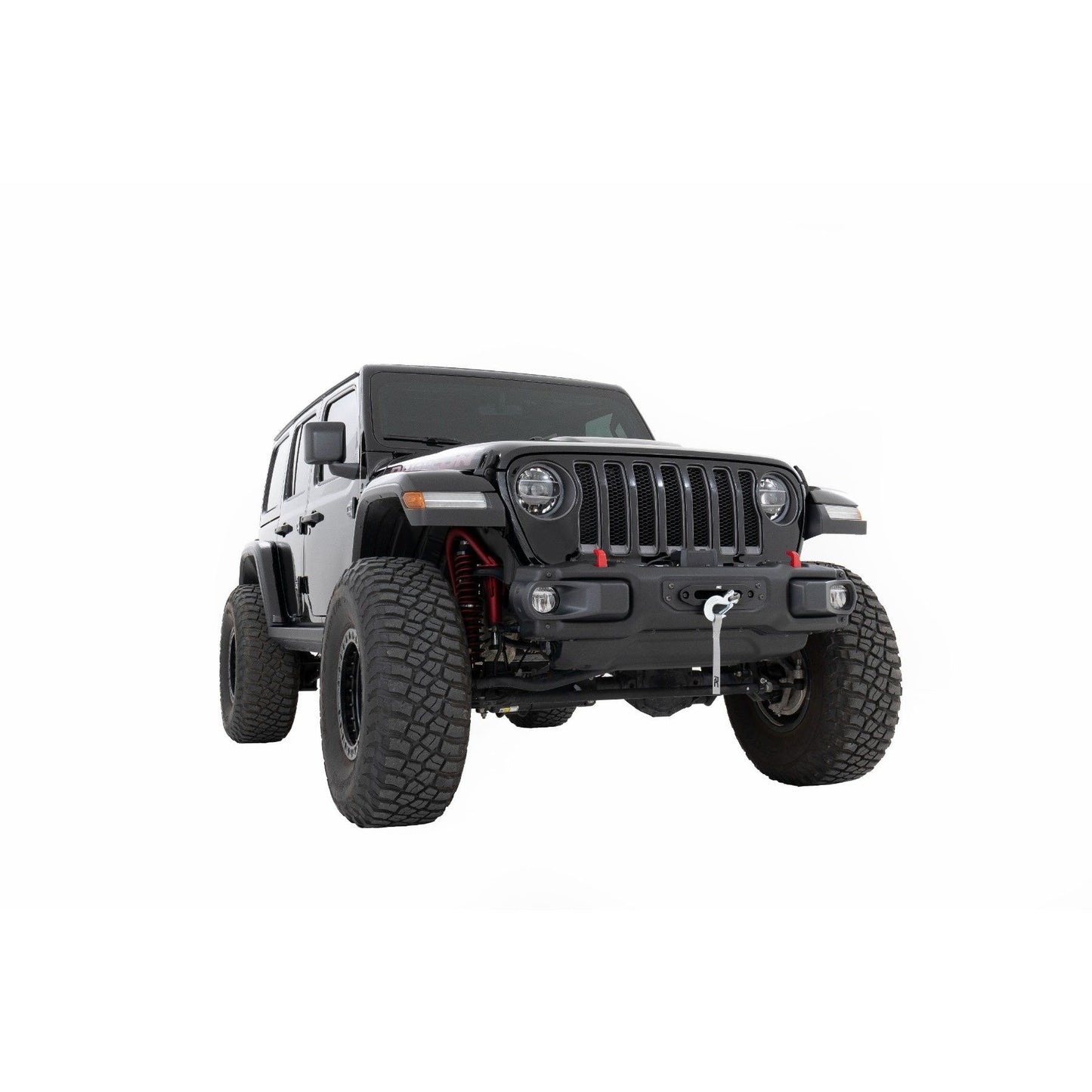 ROUGH COUNTRY Winch Mounting Plate | Modular Steel OE Bumper | Jeep Gladiator JT/Wrangler JL (18-25) | 10652