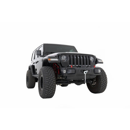 ROUGH COUNTRY Winch Mounting Plate | Modular Steel OE Bumper | Jeep Gladiator JT/Wrangler JL (18-25) | 10652
