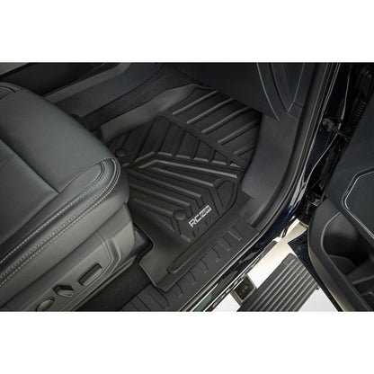 ROUGH COUNTRY Flex-Fit Floor Mats | Front | Ford F-250/F-350 Super Duty 2WD/4WD (2017-2026) | FF-5171