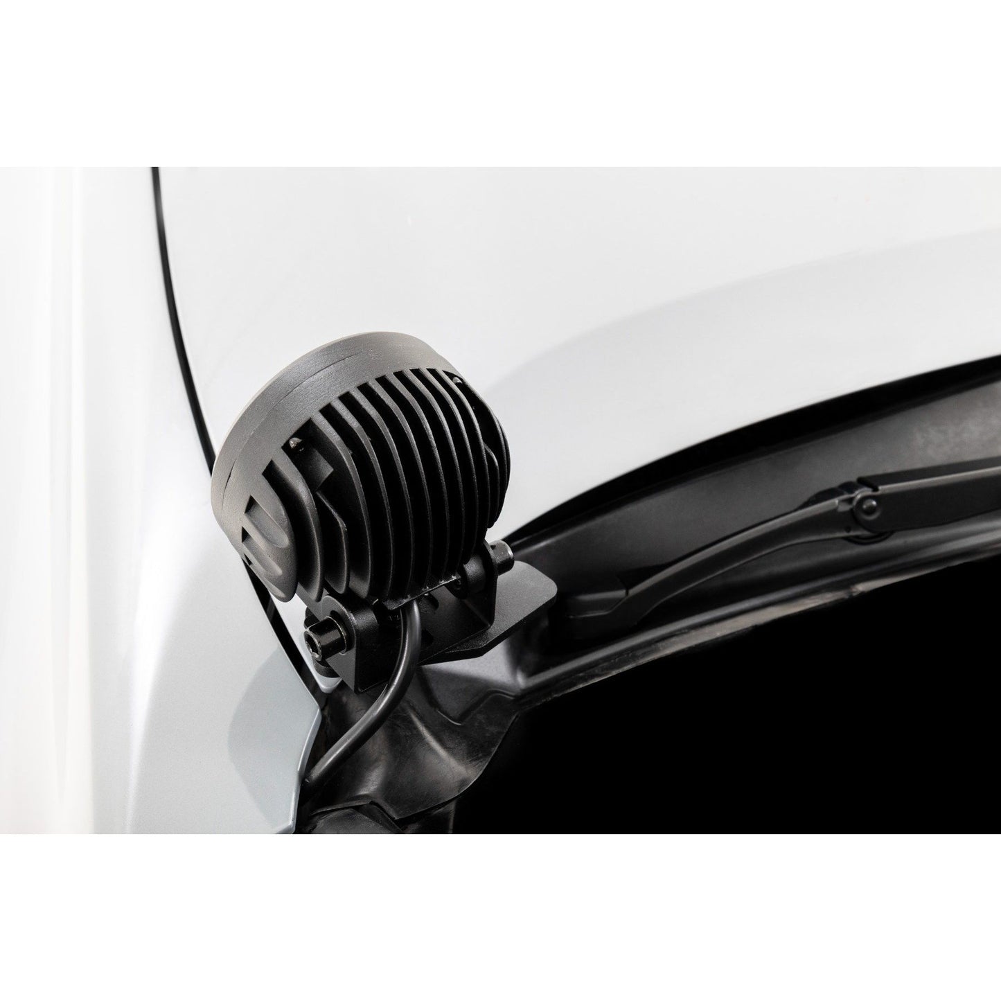 ROUGH COUNTRY LED Light Kit | Ditch Mount | 2" Black Pair | Flood | Toyota Tacoma (16-23) | 71081