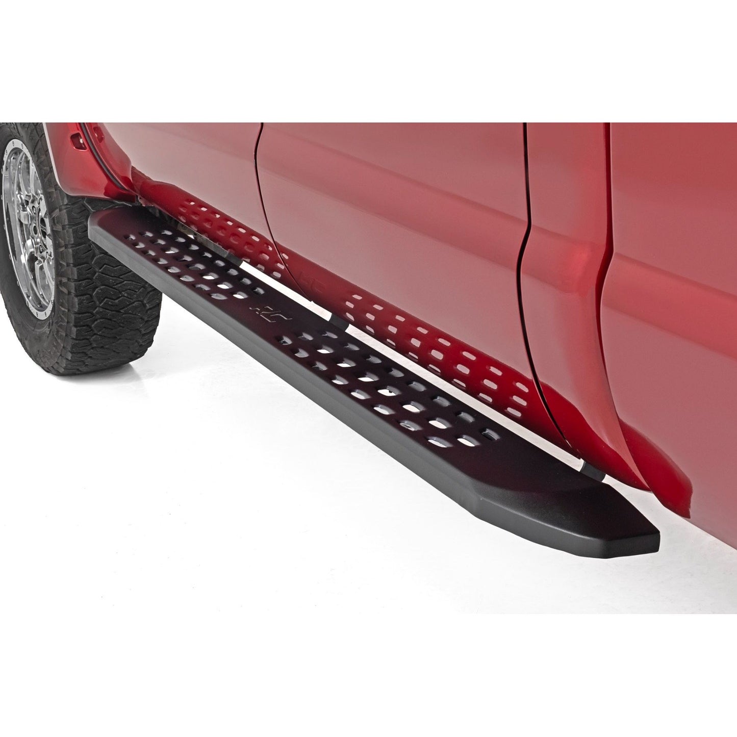 ROUGH COUNTRY RPT2 Running Board | Crew Cab | Black | Ford F-250/F-350 Super Duty (09-16) | 44009
