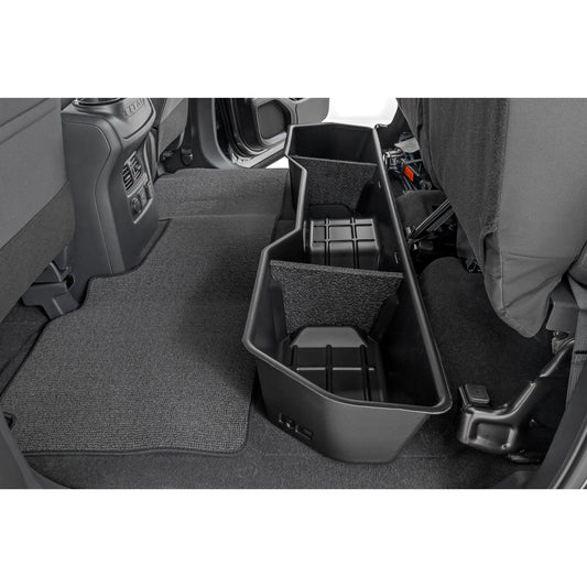ROUGH COUNTRY Under Seat Storage | Crew Cab | Nissan Titan 2WD/4WD (2004-2024) | RC09705