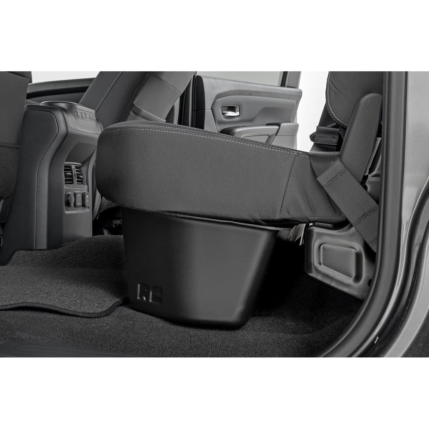 ROUGH COUNTRY Under Seat Storage | Crew Cab | Nissan Titan 2WD/4WD (2004-2024) | RC09705