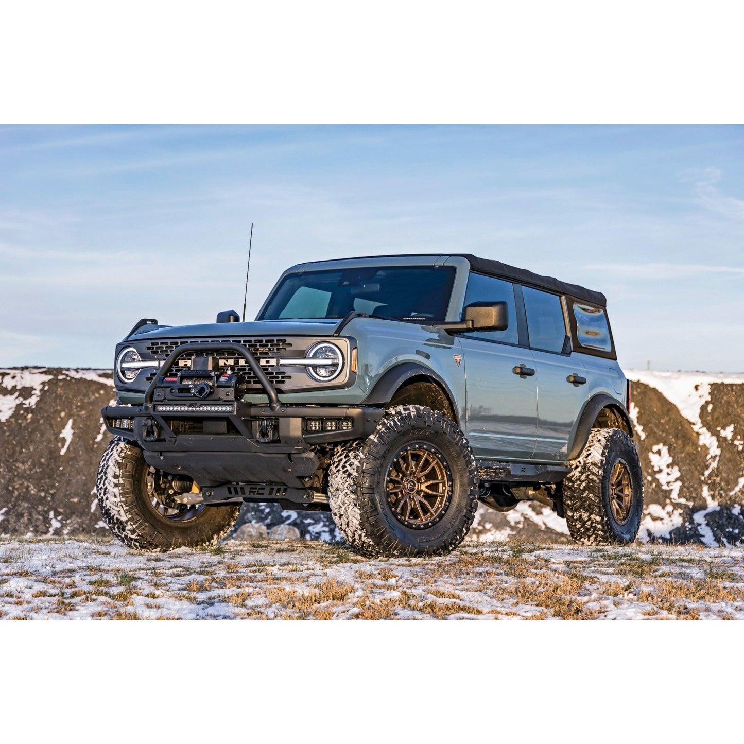 ROUGH COUNTRY 5 Inch Lift Kit | Badlands (Non Sasquatch) 2.3L | Ford Bronco 4WD (2021-2025) | 51080