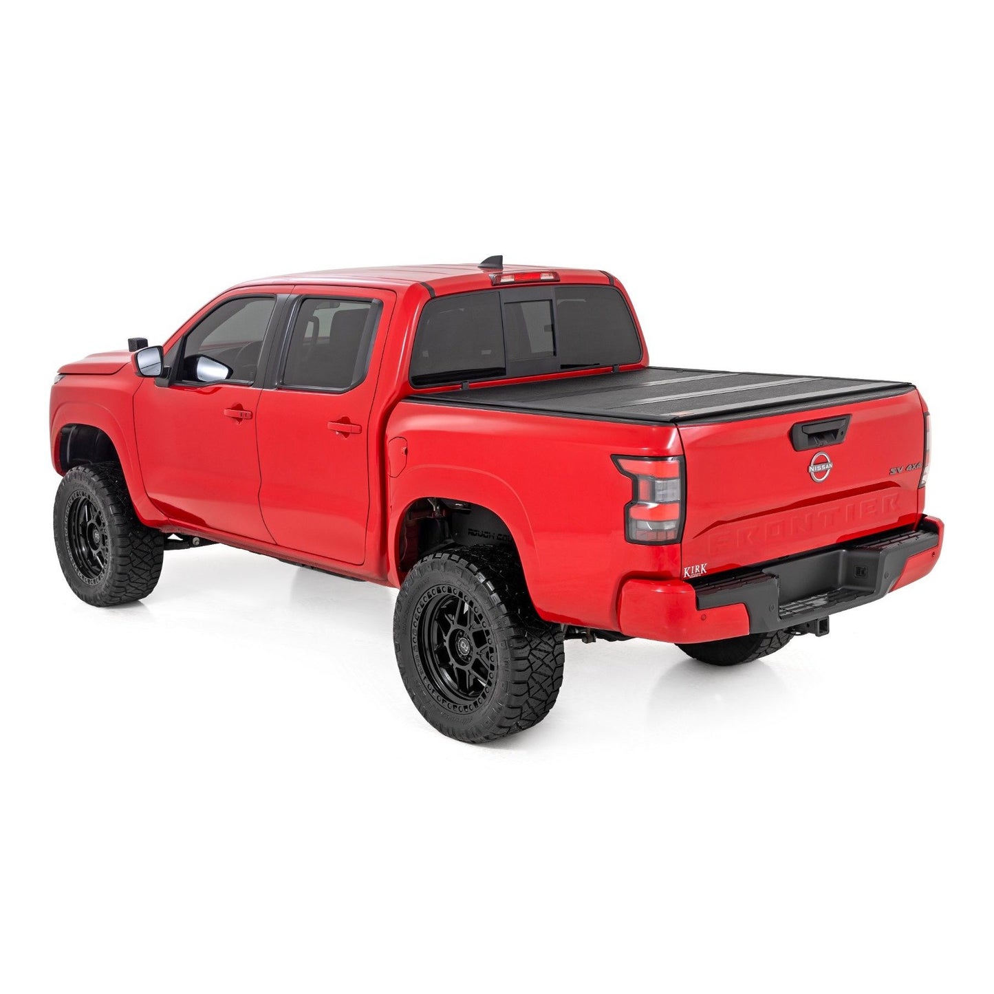 ROUGH COUNTRY Hard Low Profile Bed Cover | 5' Bed | w/Cargo Mgmt | Nissan Frontier (22-25) | 47520551B