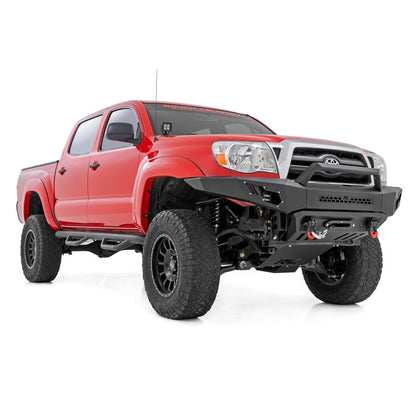 ROUGH COUNTRY LED Light Kit | Ditch Mount | 2" Black Pair | Amber DRL | Toyota Tacoma (05-15) | 71090