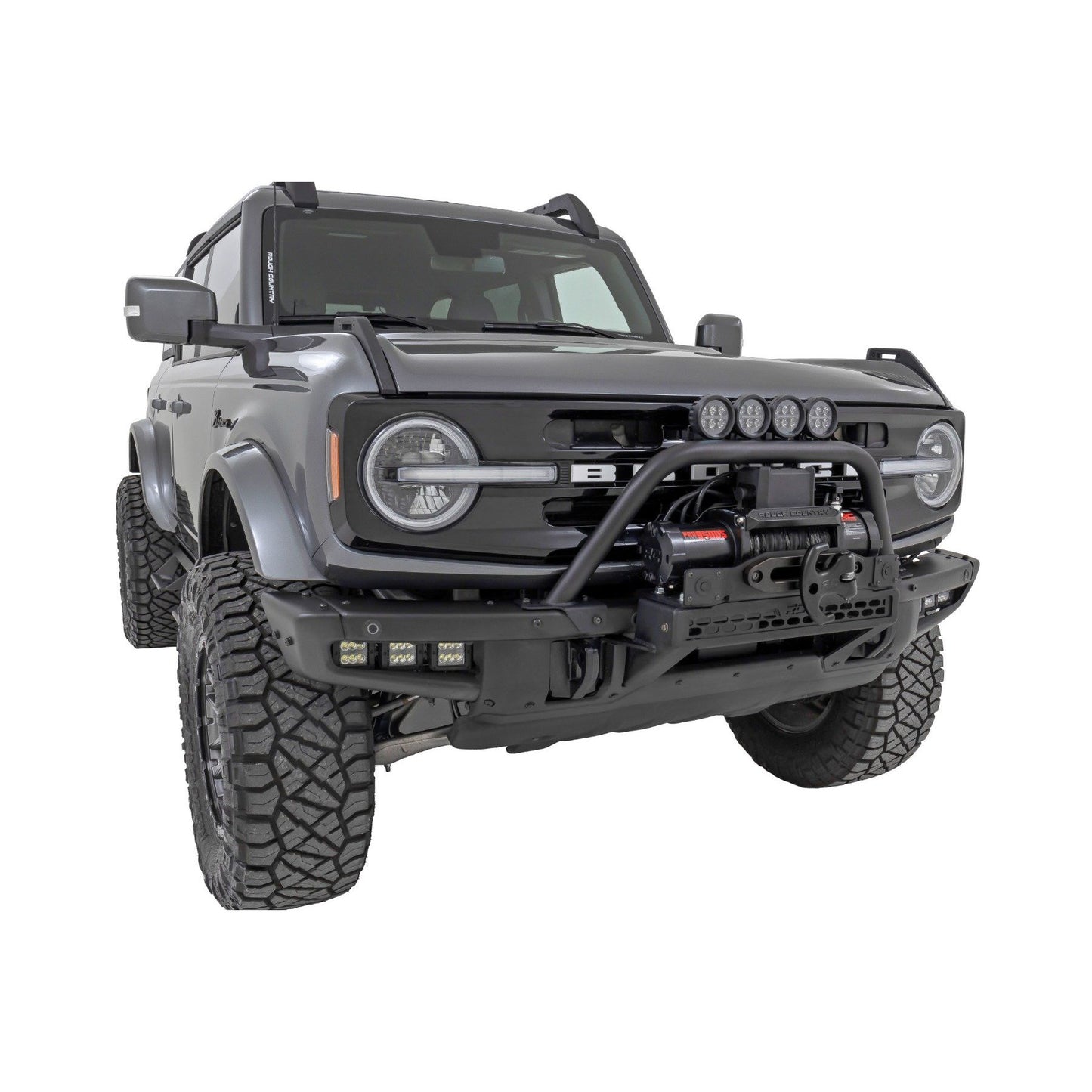 ROUGH COUNTRY Safari Bar | OE Modular Steel | Ford Bronco 4WD (2021-2025) | 51110