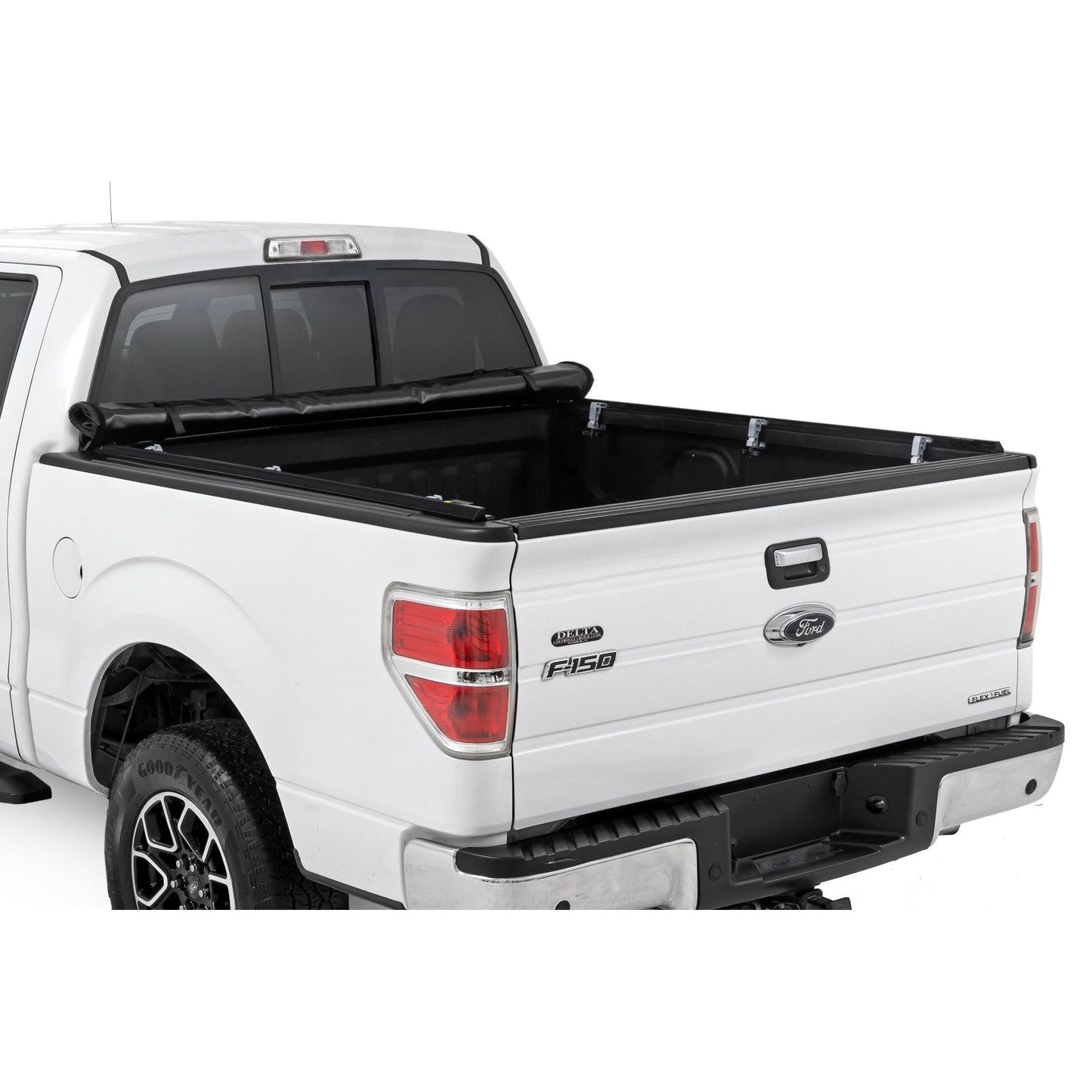 ROUGH COUNTRY Soft Roll Up Bed Cover | 5'7" Bed | Ford F-150 2WD/4WD (2009-2014) | 42509550