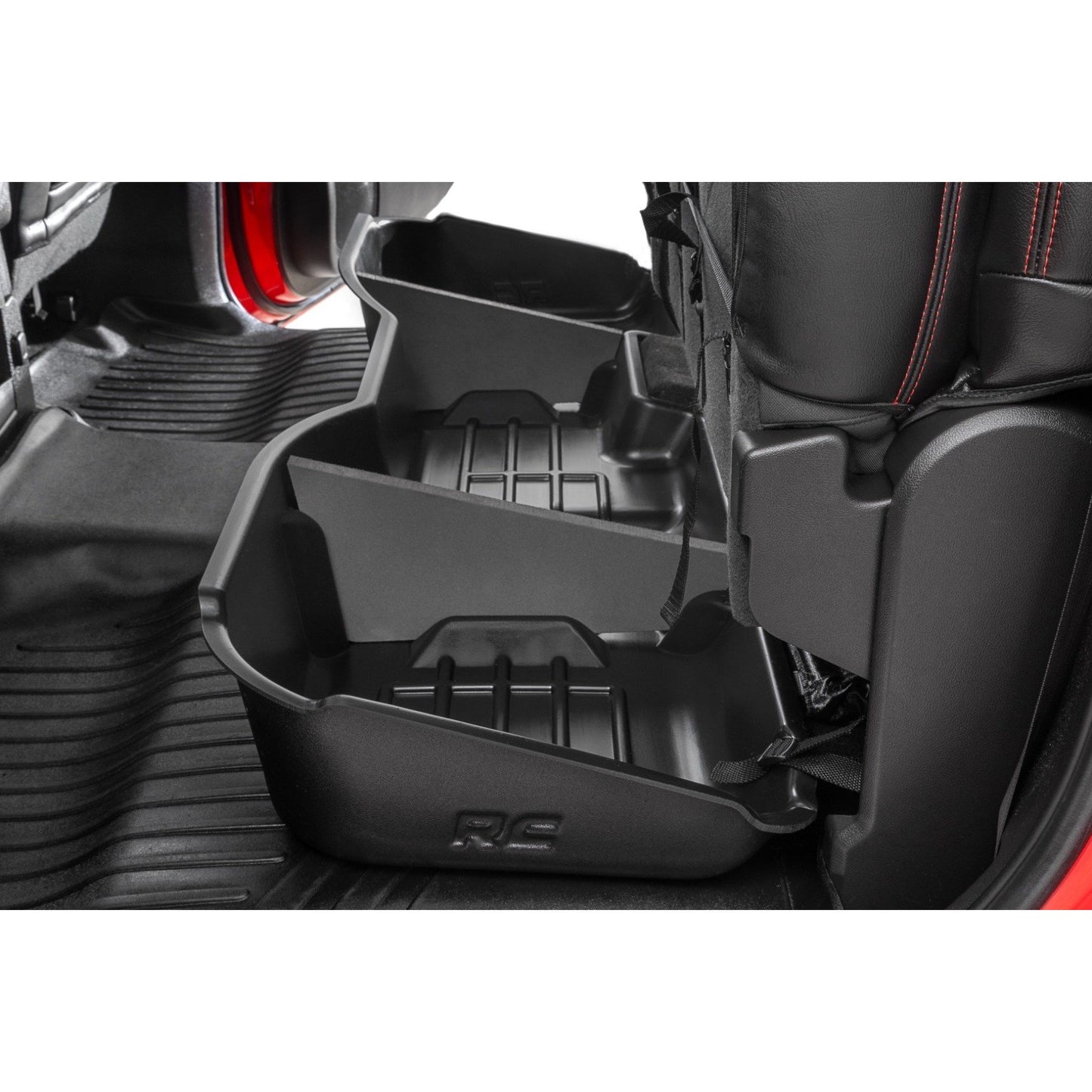 ROUGH COUNTRY Under Seat Storage | Crew Cab | Chevy/GMC 1500/2500HD/3500HD 2WD/4WD | RC09031A