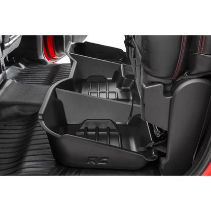 ROUGH COUNTRY Under Seat Storage | Crew Cab | Chevy/GMC 1500/2500HD/3500HD 2WD/4WD | RC09031A