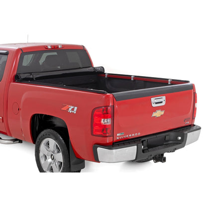 ROUGH COUNTRY Soft Roll Up Bed Cover | 6'7" Bed | Chevy/GMC 1500/2500HD/3500HD (07-14) | 42207650