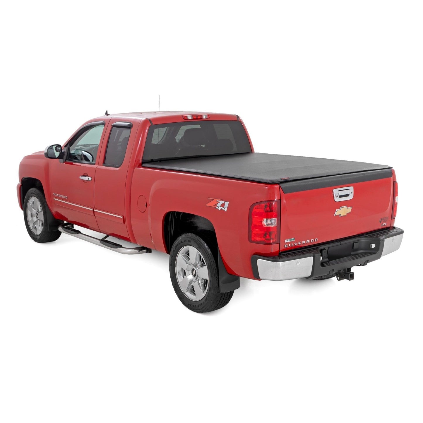 ROUGH COUNTRY Soft Roll Up Bed Cover | 6'7" Bed | Chevy/GMC 1500/2500HD/3500HD (07-14) | 42207650