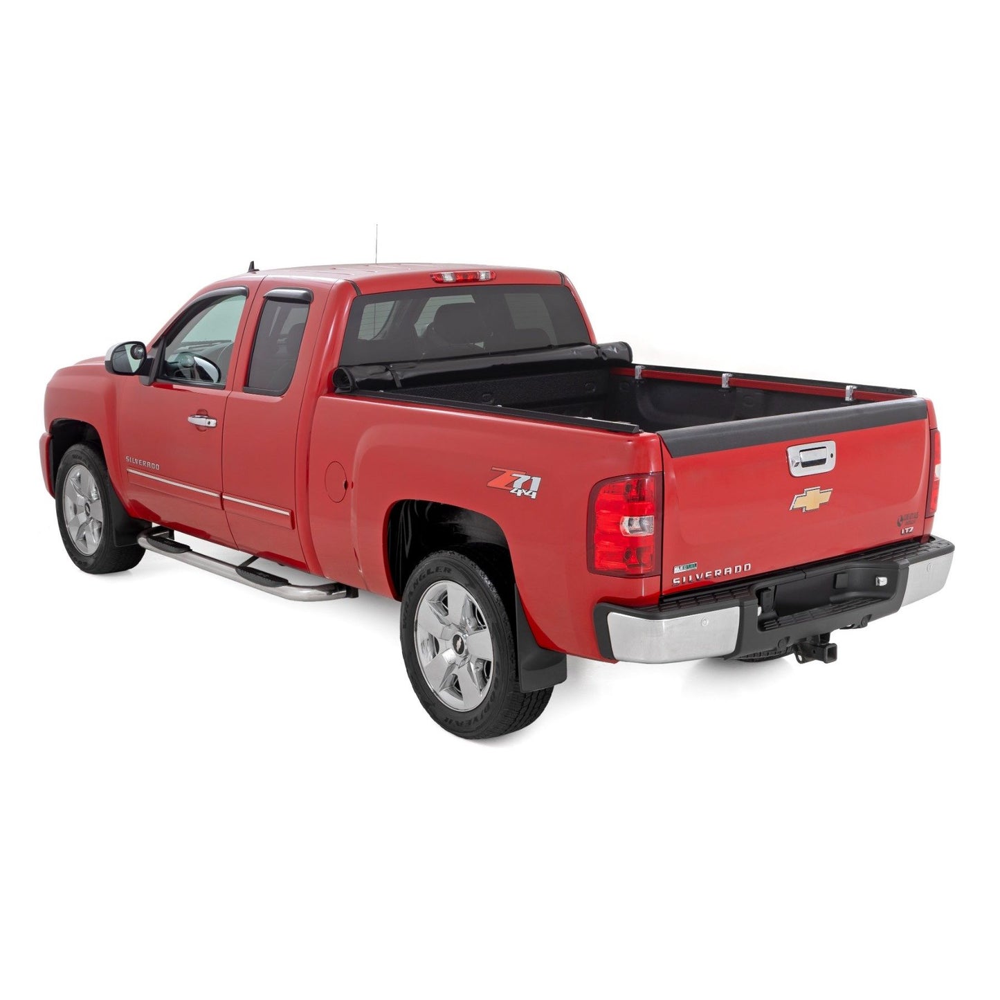 ROUGH COUNTRY Soft Roll Up Bed Cover | 6'7" Bed | Chevy/GMC 1500/2500HD/3500HD (07-14) | 42207650