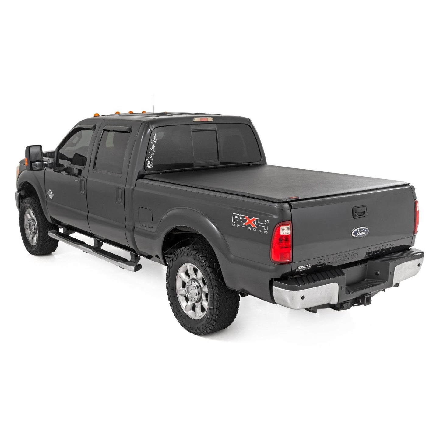 ROUGH COUNTRY Soft Roll Up Bed Cover | 6'10" Bed | Ford F-250/F-350 Super Duty (99-16) | 42599650