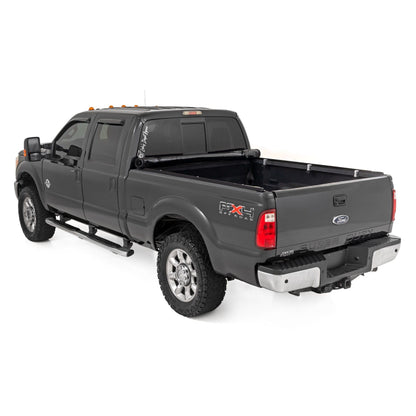 ROUGH COUNTRY Soft Roll Up Bed Cover | 6'10" Bed | Ford F-250/F-350 Super Duty (99-16) | 42599650