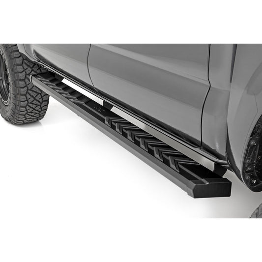 ROUGH COUNTRY RCS41009A 41009A BA2 Running Boards Side Toyota Tacoma 05-23